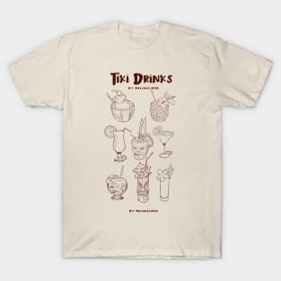 Tiki cocktails T-Shirt